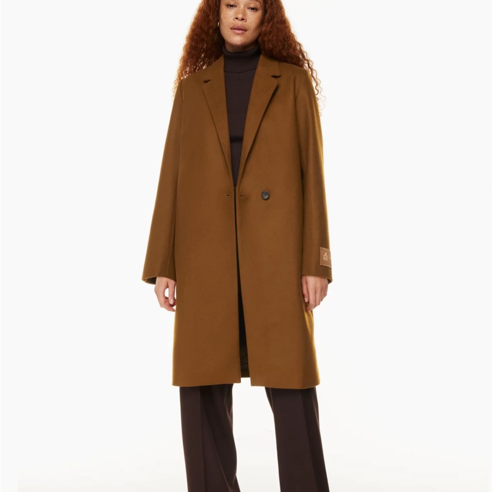 Aritzia babaton stedman coat in cigar